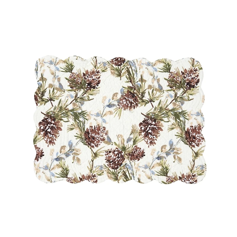 Cooper Pine and Pinecones Placemats, Set of 6