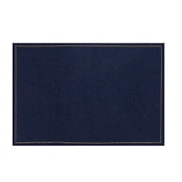 Blue Denim Cotton Placemats, Set of 6