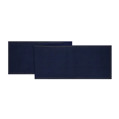 Blue Denim Cotton Table Runner