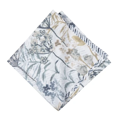 Blue Freesia Floral Napkins, Set of 6
