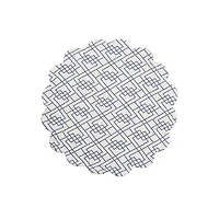 Genevieve Round Floral Placemats, Set of 6