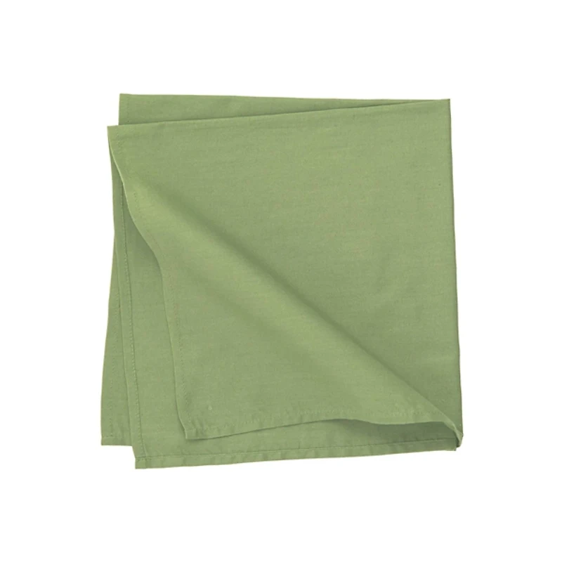 Green Soft Cotton Napkins, Set of 6