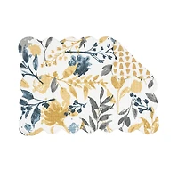 Natural Home Floral Placemats, Set of 6