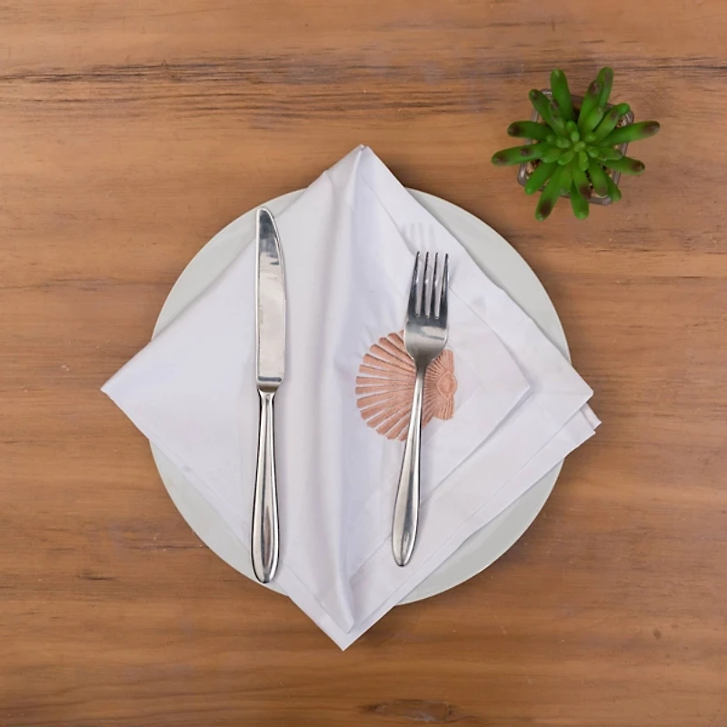 Nature Coral Coastal Napkins, Set of 6