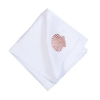 Nature Coral Coastal Napkins, Set of 6