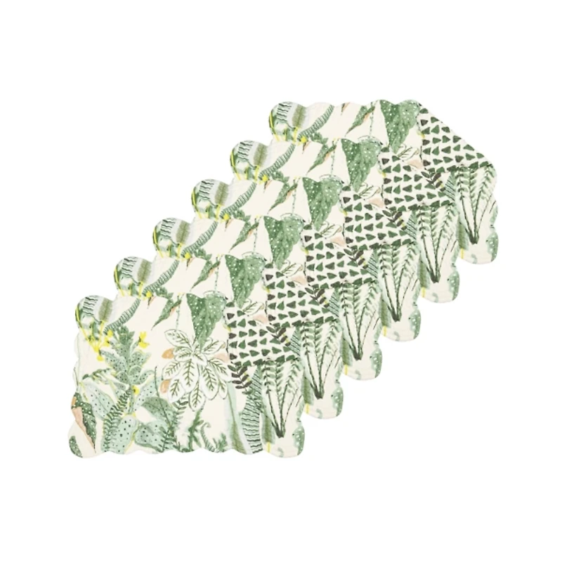 Parson Tropical Leaves Placemats, Set of 6