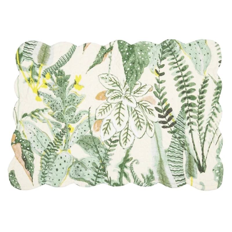 Parson Tropical Leaves Placemats, Set of 6