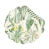 Parson Tropical Leaves Round Placemats, Set of 6
