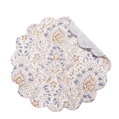 Selma Floral Round Placemats, Set of 6