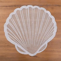 Coastal Shell Shaped Placemats, Set of 6
