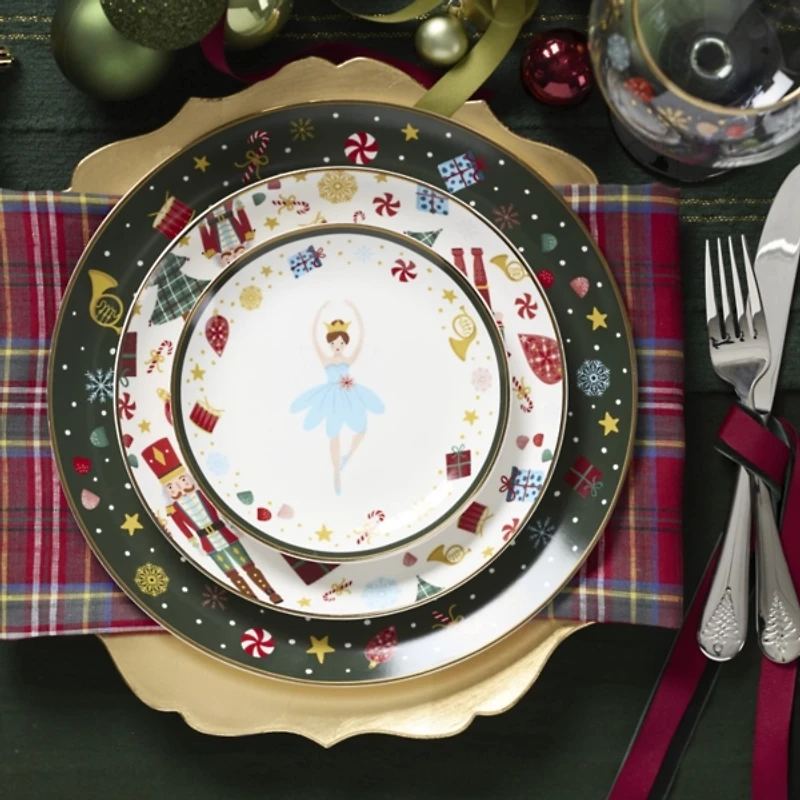 Lenox Nutcracker Ballet Accent Plates, Set of 4