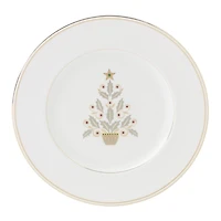 Lenox Federal Gold Tree Accent Plates, Set of 4