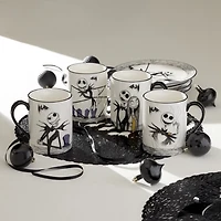 Lenox Nightmare Before Christmas Mugs, Set of 4