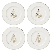 Lenox Federal Platinum Tree 4-pc. Accent Plate Set