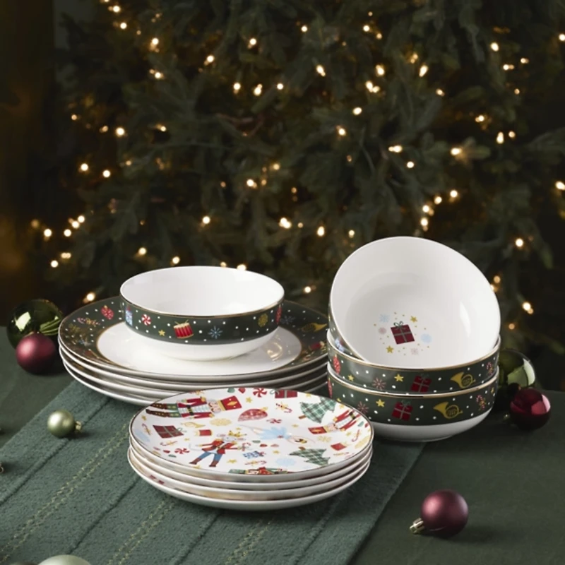 Lenox Nutcracker Ballet 12-pc. Dinnerware Set