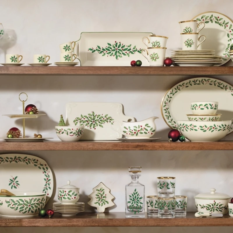 Lenox Holly 4-pc. Balloon Wine Glass Set