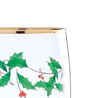 Lenox Holly 4-pc. Iced Beverage Glass Set