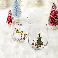 Lenox Merry Grinchmas Glass Tumblers, Set of 4