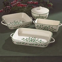 Lenox Holiday Covered Casserole Dish