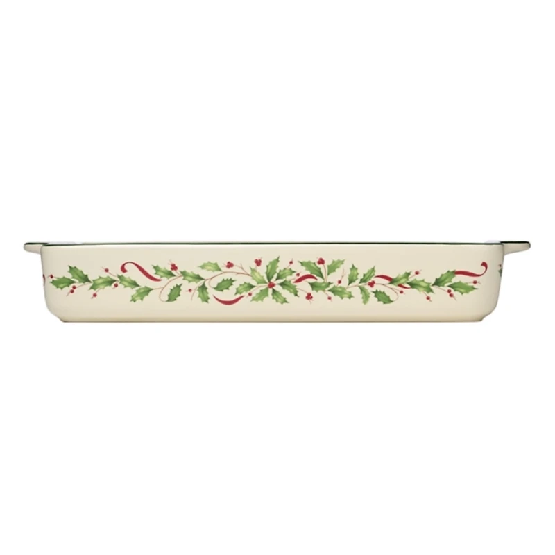 Lenox Holiday Large Rectangular Baking Dish