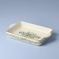 Lenox Holiday Large Rectangular Baking Dish