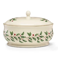 Lenox Holiday Covered Serving Dish