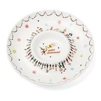 Lenox Merry Grinchmas Chip & Dip Bowl
