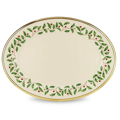 Lenox Holiday Oval Serving Platter