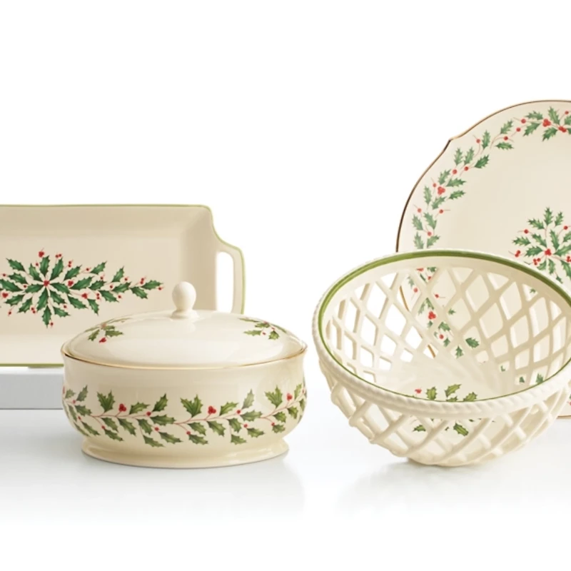 Lenox Holiday Handled Serving Tray
