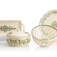 Lenox Holiday Handled Serving Tray