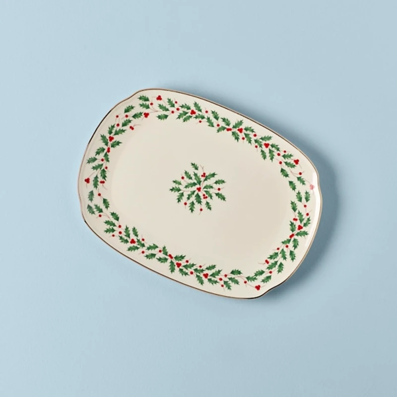 Lenox Holiday Oblong Serving Platter