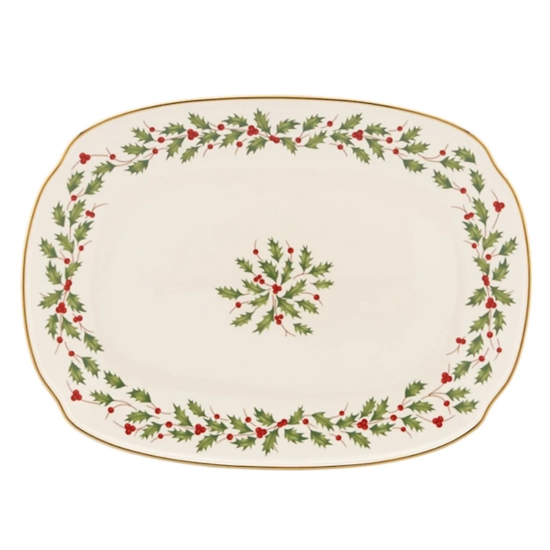 Lenox Holiday Oblong Serving Platter