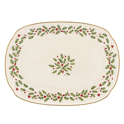 Lenox Holiday Oblong Serving Platter