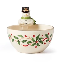 Lenox Figural Snowman Serving Bowl