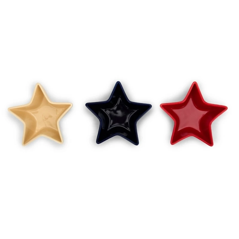 Patriotic Star Appetizer Bowls