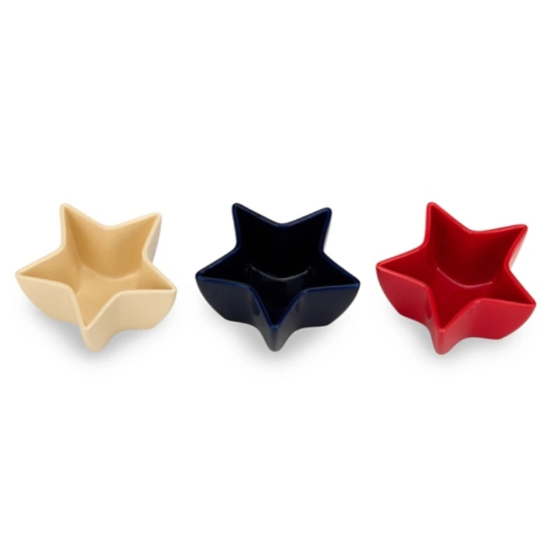 Patriotic Star Appetizer Bowls