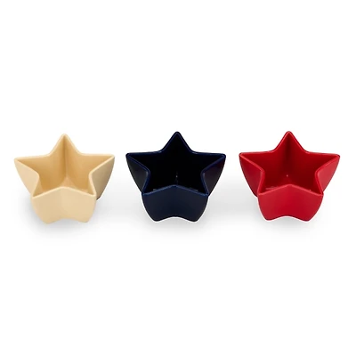 Patriotic Star Appetizer Bowls