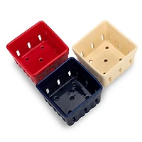 Patriotic Ceramic Berry Bowls