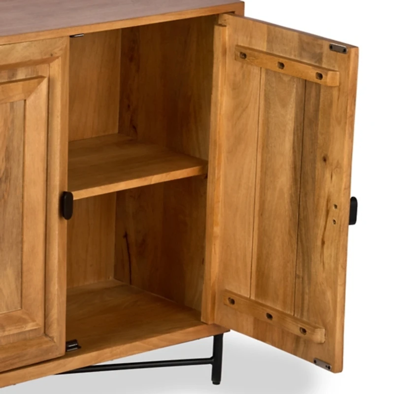 Natural Wood Riviera Cabinet