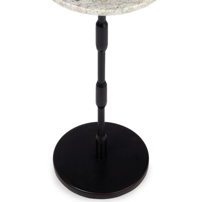 Round Kimmie Marble Side Table