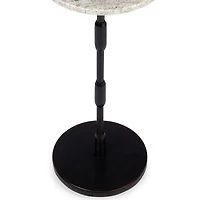 Round Kimmie Marble Side Table