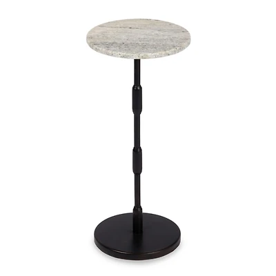 Round Kimmie Marble Side Table