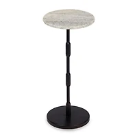 Round Kimmie Marble Side Table
