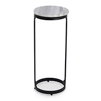 Marble and Metal Stevie Cocktail Table