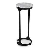 Marble and Metal Stevie Cocktail Table