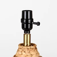 Natural Seagrass Woven Table Lamp