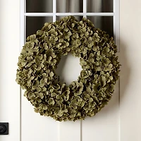 Green Hydrangea Wreath