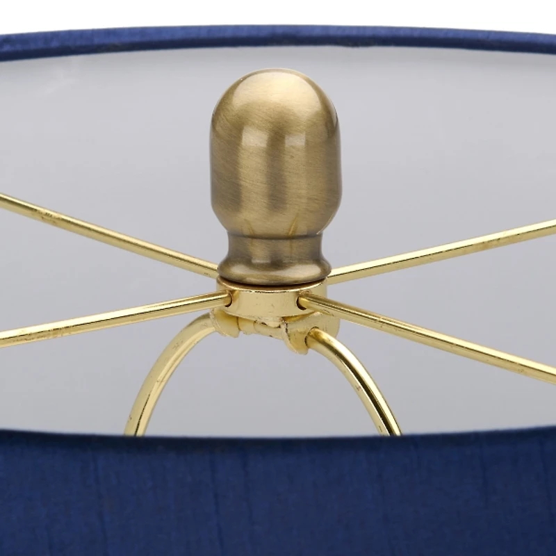 Blue Flowers Ceramic Table Lamp