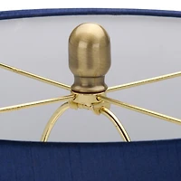 Blue Flowers Ceramic Table Lamp