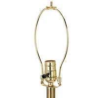 Blue Flowers Ceramic Table Lamp